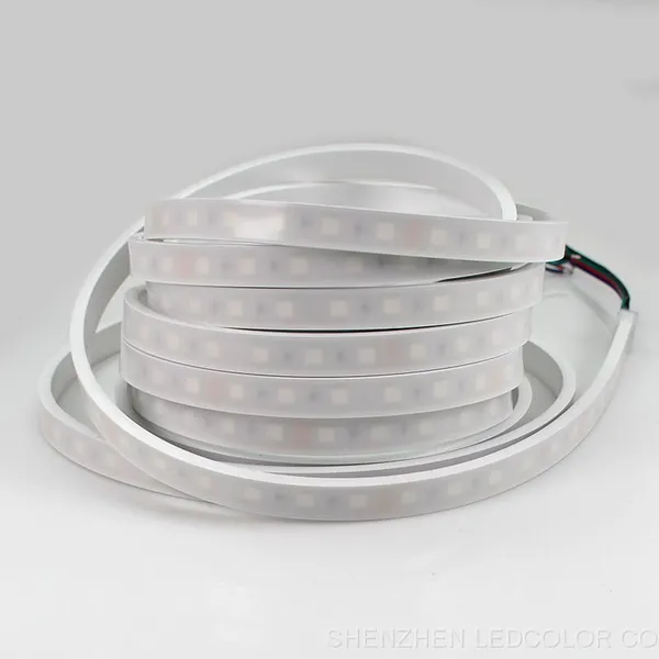 Wholesale OEM 5050 RGB Flexible Neon 5*13 Silicone Tube 60LEDs Neon Flex LED Light Strip photo-2