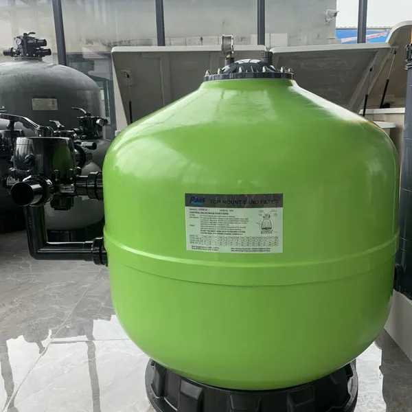 Pikes Fluorescent Green Glossy Surface Fiberglass Sand Filter Wholesale New Pool Filter for Swimming Pool Filtration photo-3