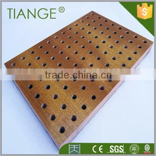 Perforated Decorative Mdf Acoustic Ceiling Panel photo-3