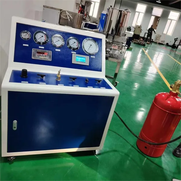 Fully Automatic and Highly Safe Fire Cylinder Filling Machine for HFC-227ea/HFC-236fa photo-3