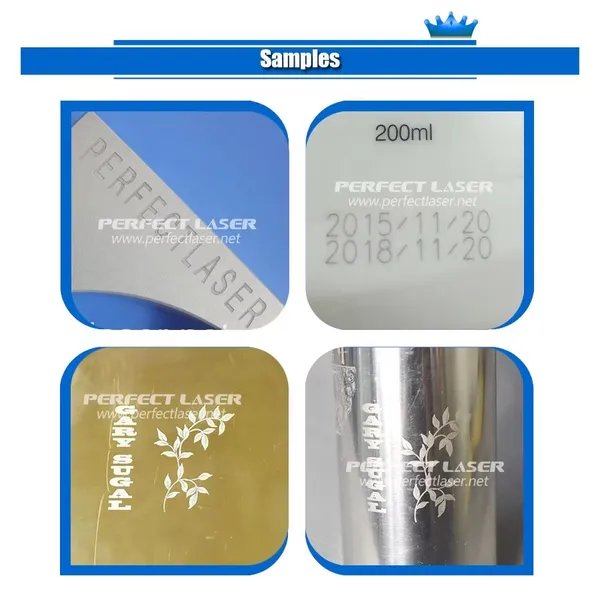 Perfect Laser Portable Desktop 20w 30w 50w High Quality Aluminum Stainless Steel Carbon Fiber Laser Marking Engraving Machine photo-2