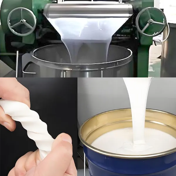 Replication Mold for AB Liquid Silicone Rubber Castings White 25A Shore Use More Times