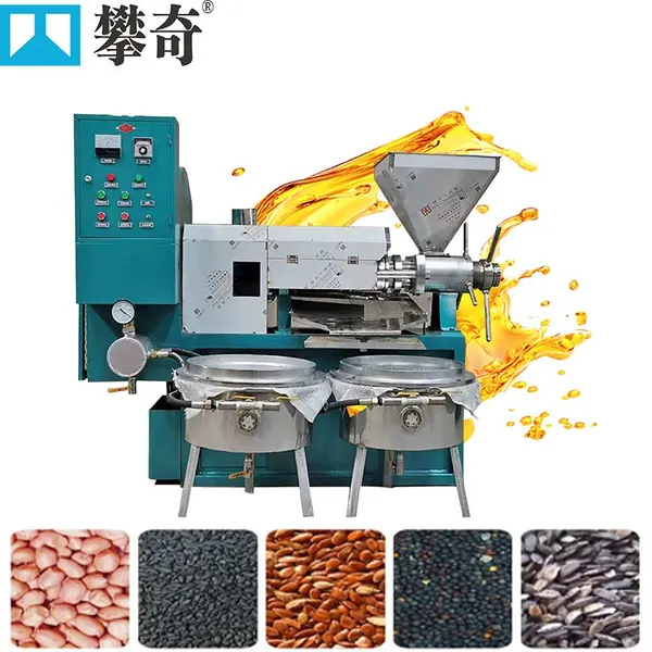 Food Grade Multi Functional Screw Oil Press Machine for Edible Oil Production photo-1