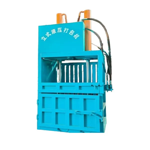 Vertical Hydraulic Baler Waste Cardboard Vertical Baler Textiles Hydraulic Baler for Recycling Centers