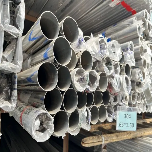 201 304 304L 316 316L Round Oval Stainless Steel Welded Muffler Pipe Motorcycle Seamless Steel Pipes photo-5