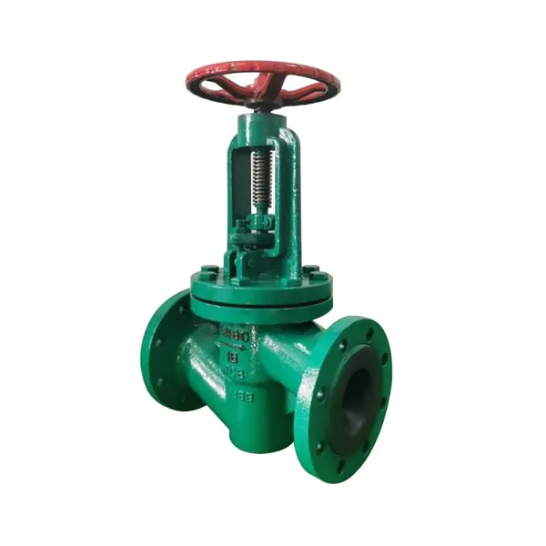 High Quality Cast Steel Globe Valve Lined With PTFE Globe Valve photo-4