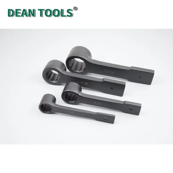 Convex Striking Box Wrench, 45# Steel, 150mm Length,17 mm Opening, Convex Ring Striking Wrench photo-4