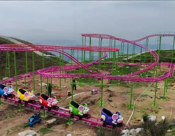 Wild Mouse Roller Coaster