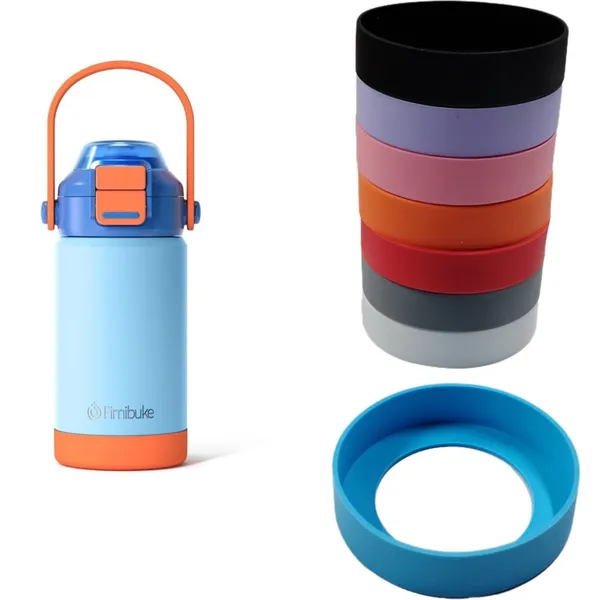 7.5cm Silicone Boot for Hydro Flask 12-24 oz Tumbler Anti-Slip Bottom Sleeve Protector 2.95 Inch Cup Base Cover Anti-Scratch Pod