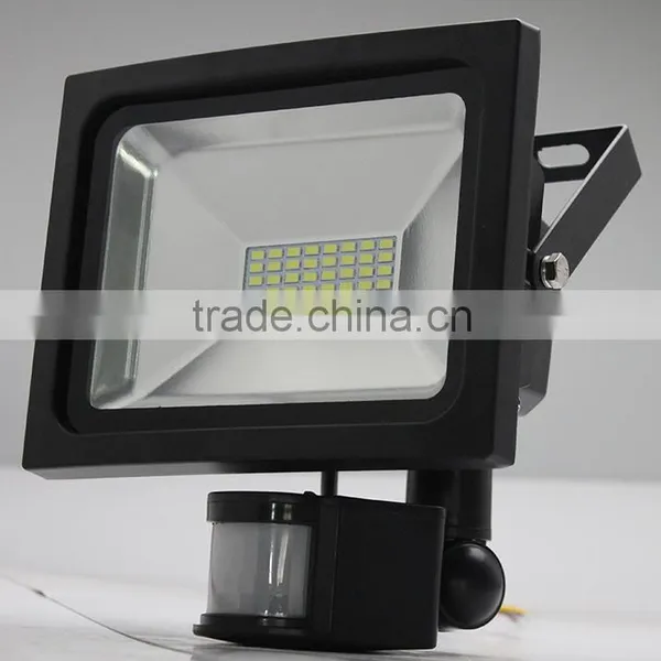 Aluminum Outdoor Ip65 20w Pir Sensor Floodlight Led photo-2