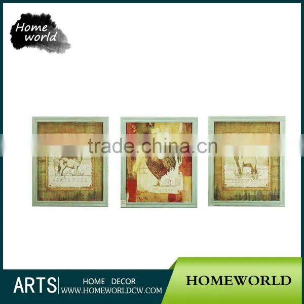 Foreign Trade Wall Decor Painting Export Pictorial Painting Frame Visual Animal Painting photo-2