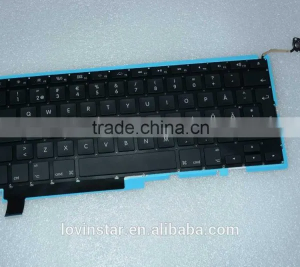 Popular Swedish Design Laptop Keyboard Replacement LED Backlight For Macbook Pro A1286 2008-2012 photo-6