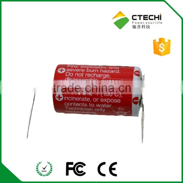 Maxell ER3 Battery With Solder Pins 3.6V Lithium Battery ER3S photo-2