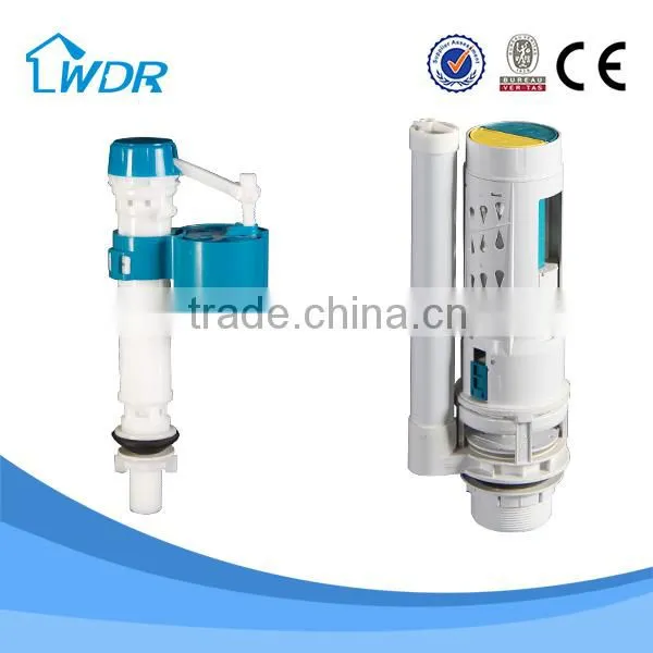 Quality Washdown Manual PVC Quiet Luxury Flush Valve Toilet Push Button photo-2