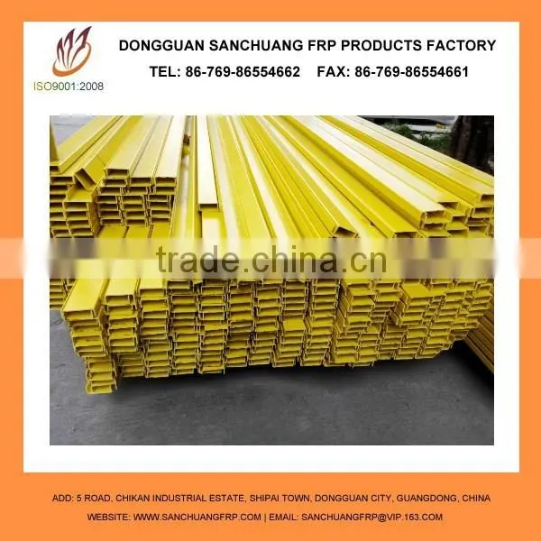 FRP Fiberglass C Channel U Channel for Fiberglass Insulation Ladder