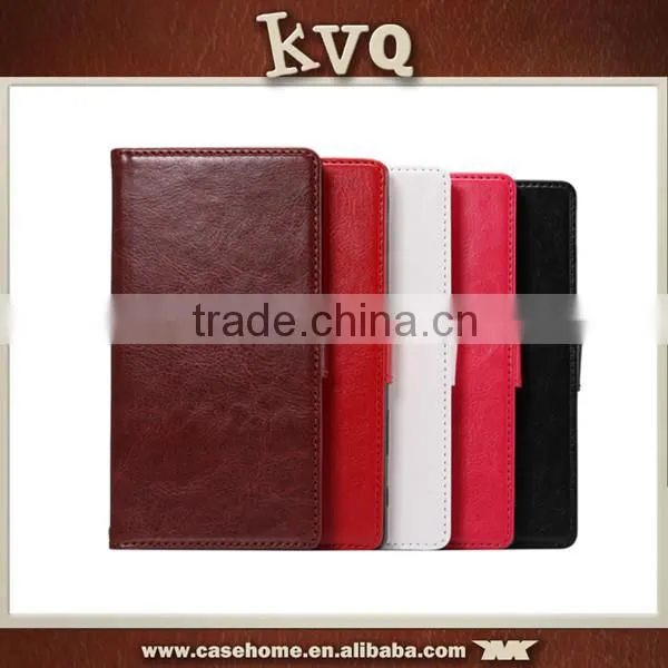 For Sony Xperia Z5 PU Leather Magnetic Flip Case Skin Cover photo-4
