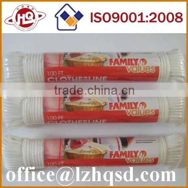 USA Market Household Cotton & Synthetic Clothesline Rope Factory photo-3