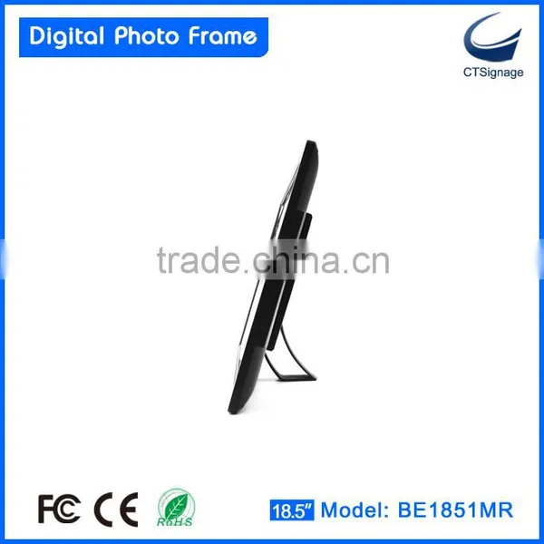 18.5 Inch Digital Rectangle Photo Frame BE1851MR-FD Support Photo/ Music/video Playback photo-3