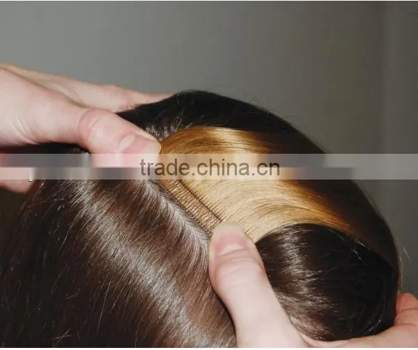 100% Brazilian Human Remy Sticky Cheap Tape Hair Extensions photo-2