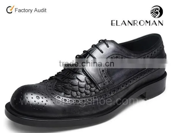 Fashionable Classical Luxury Business Goodyear Welted Handmade Shoes photo-2