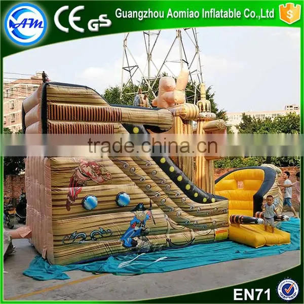 New Style Funny Small Indoor Pirate Ship Inflatable Dry Slide for Sale Supplier's Choice photo-3
