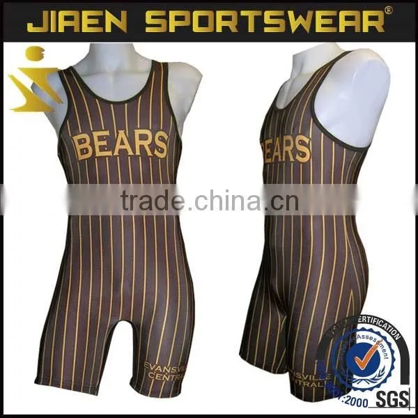 Wholesale Wrestling Singlet 100 % Polyester Cheap Price Sublimated Wrestling Singlets