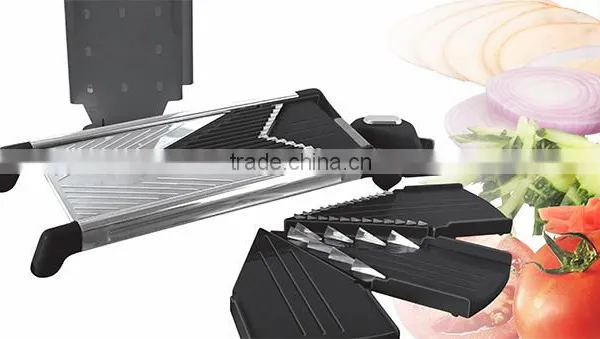 ABS+S/S 42*13.5*8 Kitchen Tools Multifunctional Manual Fruit&vegetable Slicer photo-2