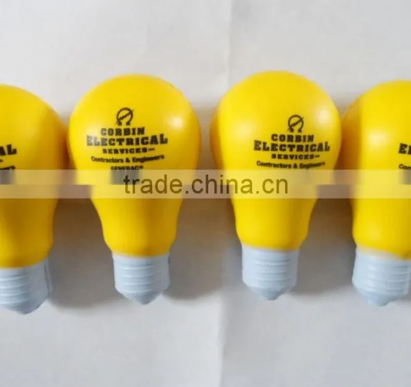 PU Foam Squeeze Toy Light Bulb Stress Ball photo-5