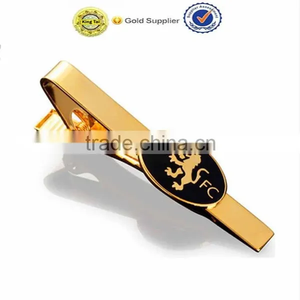 China Trade Wholesale Manufacture Quality Metal Plating Gold Tie Clip