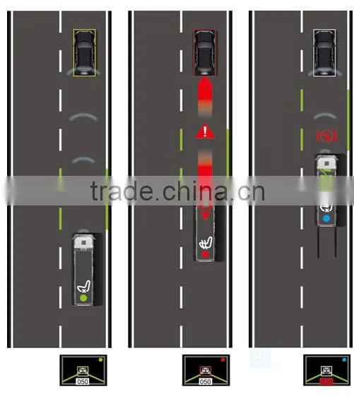 2016 New Design Anti Collision Device for Cars Lane Departure Warning AWS650 photo-5