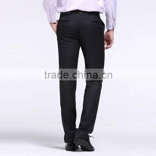 Brand Business Men Dress Trousers Wash and Wear Finish is Men's Suit Pants Work Pant photo-3