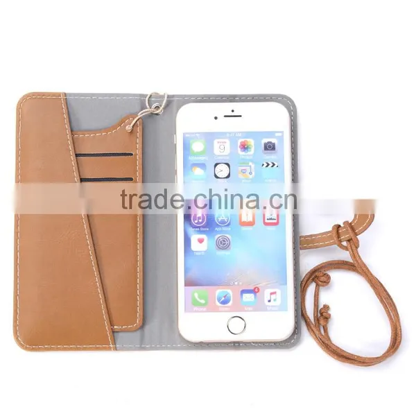 Fabric Material Cover With Moving Card Slots for Universal Cellphone photo-5