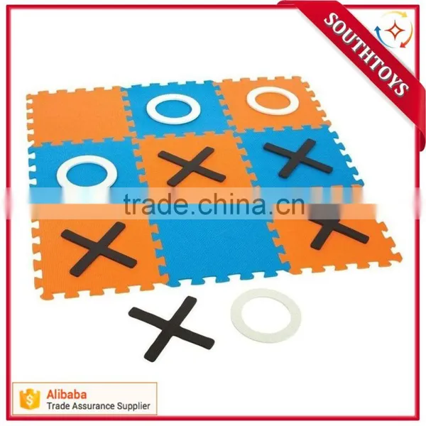 Play indoors or outdoors EVA Giant Tic-Tac-Toe Game kids Toss Across Game