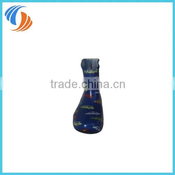 New PVC Cars Navy Kids Rain Boots photo-2