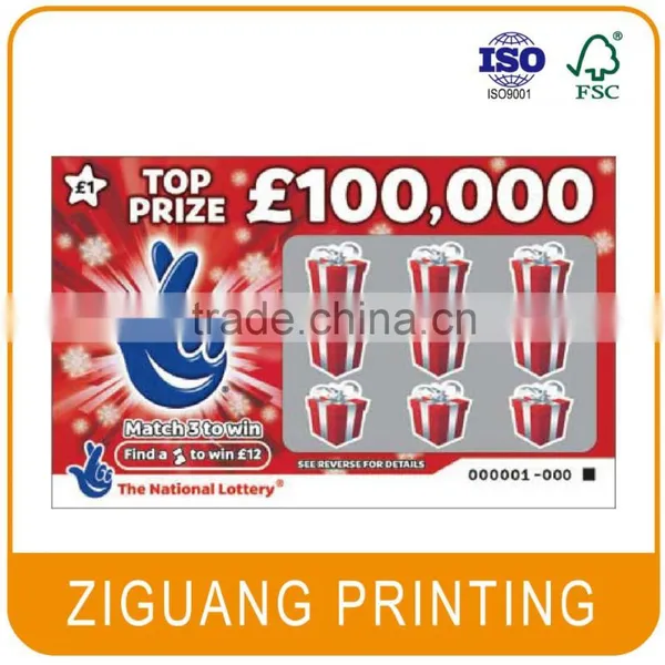 Customized Scratch Card Printing photo-5