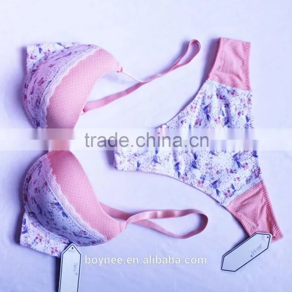 2017Christmas Design Most Popular and Hot Sale Silk Bra and Panty Set photo-3