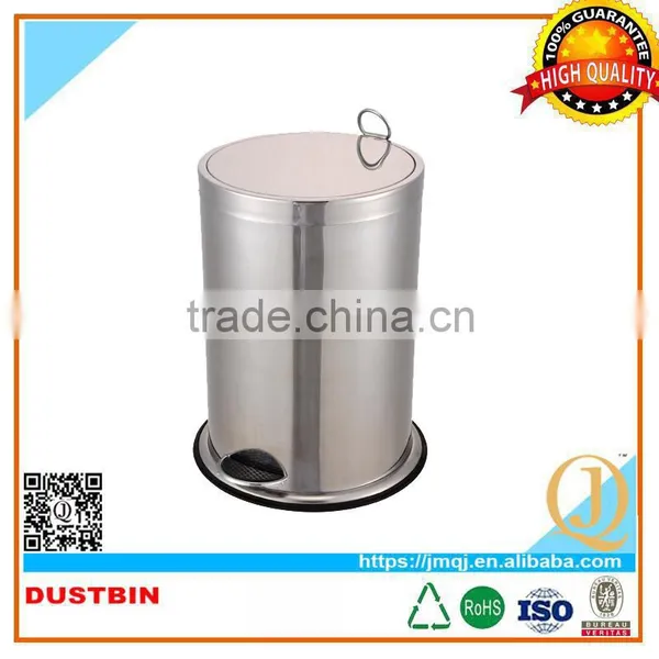 12L Medical Waste Bin Stainless Steel Dustbin Foot Pedal Waste Bin photo-2