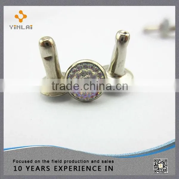 High Quality 8mm Shine Crystal Rivet For Garment photo-2