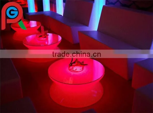 RIGEBA Hot Selling!LED Furniture Led LED Bar Table Shining Double Table Square/round Table Lamp photo-5