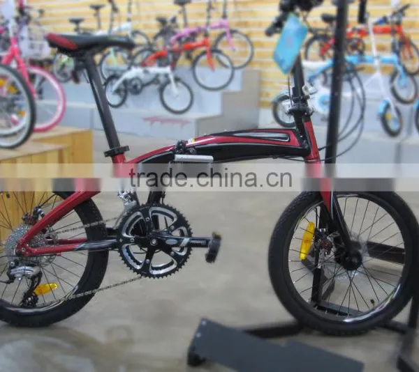 14" 16" 20" Single Speed Disc Brake Alloy Foldable Folded Folding Bicycle photo-2