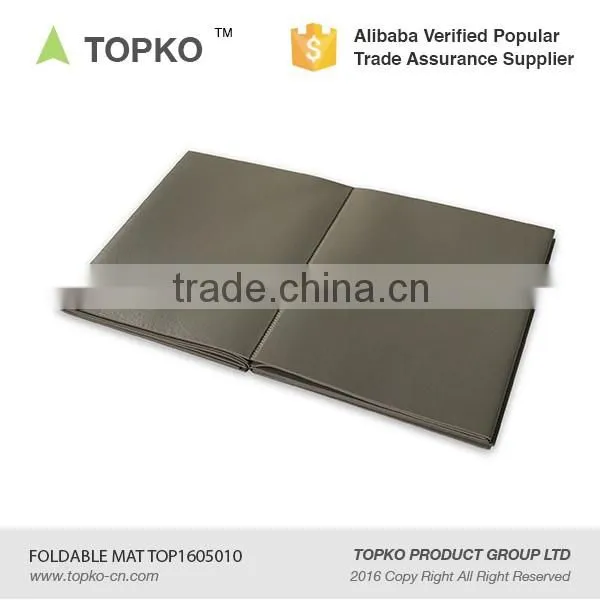 TOPKO New Design Foldable Yoga Mat High Quality PVC Yoga Mat With Bag