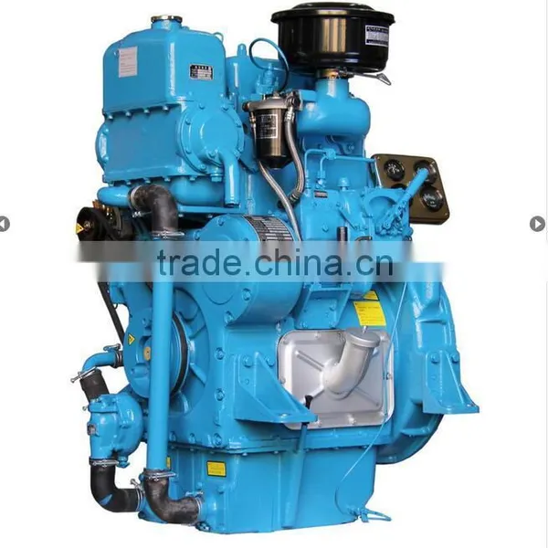 China Nantong 2 Cylinders Small Inboard Marine Diesel Engine 24kW photo-3