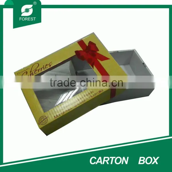PVC WINDOW YELLOW PACKING CARTON BOX FOR SALE photo-4