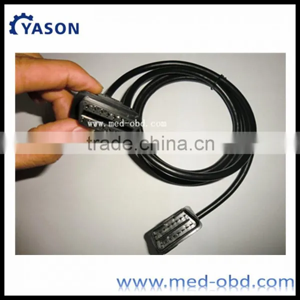 Obd2 Cable 90 Degree Male to Female Cable J1962m to J1962F 1.5m Long