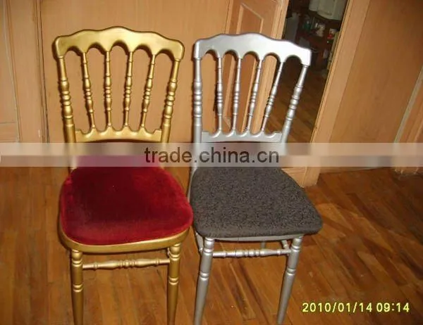 Gold Napoleon Chair,wooden Conference Chair