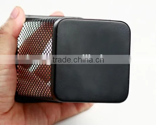 Round or Square Metal Mesh Pen Holder or Stand photo-5