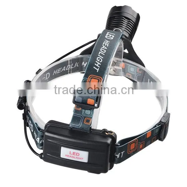 18650 Battery Adjust Focus XML T6 High Power Zoom Headlamp photo-5