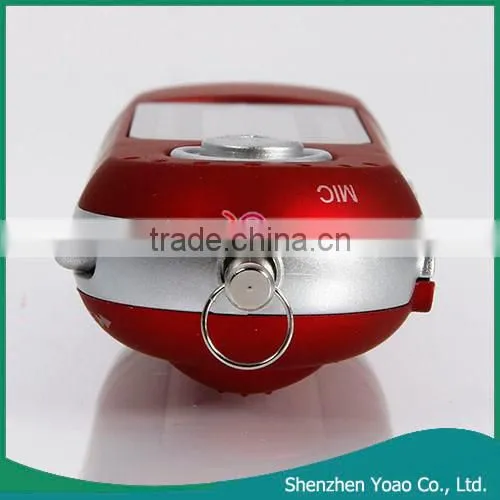 USB2.0 LCD 16GB MP3 Player With Voice Recorder Function Red photo-5