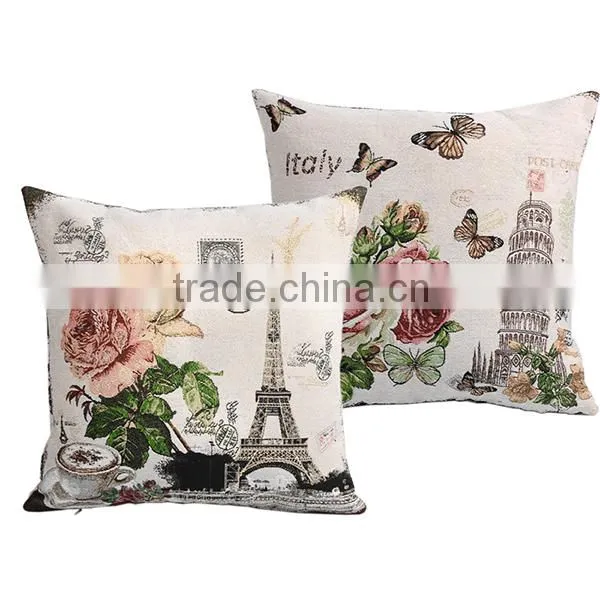 Low Price Vintage Style Patchwork Square Cushion photo-4
