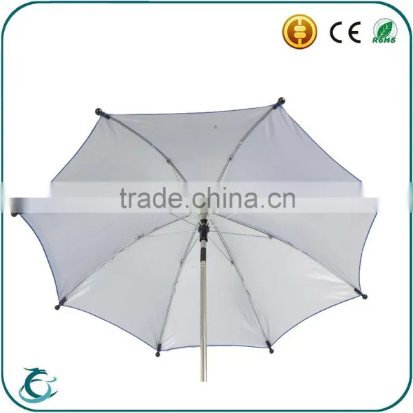 High Quality 14 Inch Custom Logo uv Protect Baby Stroller Umbrella photo-6